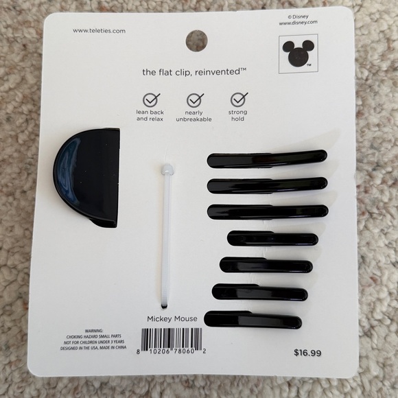 Disney Teleties Mickey Mouse Hair Clip - Picture 2 of 3
